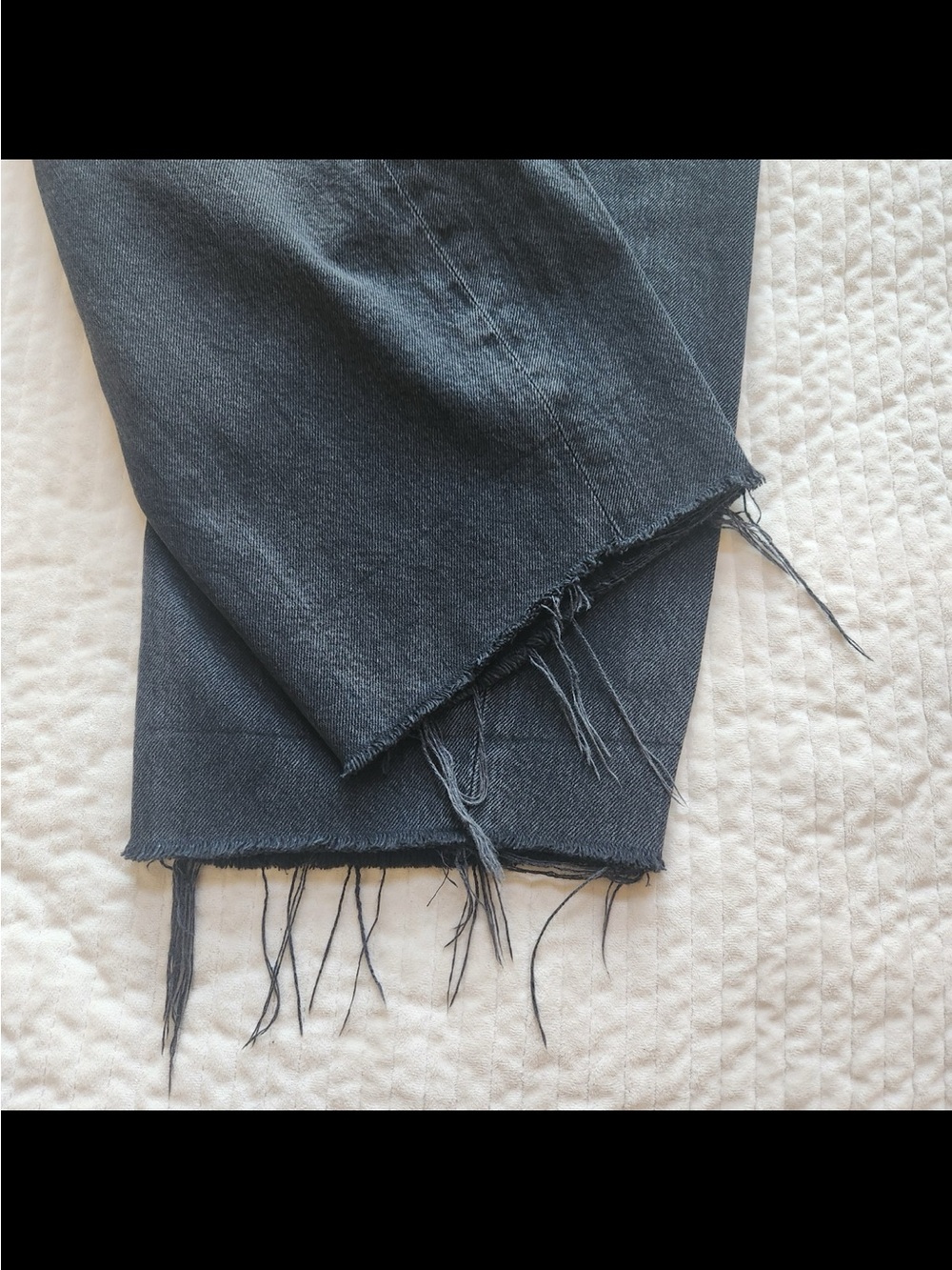 Agolde Luna High Rise black jeans size 28 - Picture 6 of 12